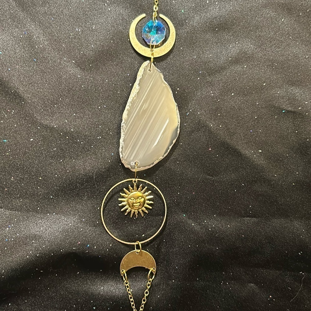 🍒🌟Gold Rainbow 🌈 Crystal Sun Catcher (6)🌟🍒 - Picture 8 of 8